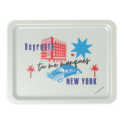 ‘Tu Me Manques' New York BEYROUTH | Tray