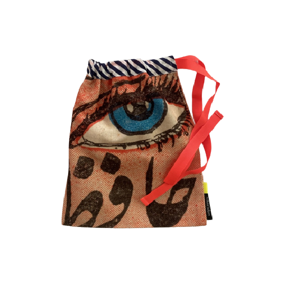 pouch bag, Arabic, textiles, evil eye, hand of Fatima 