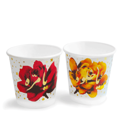 Stars & Roses  | Set of 40 Paper Cups - Rana Salam SHOP