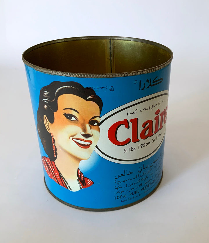 Vintage, middle eastern, interior design , Lebanon, 1950s, tin box